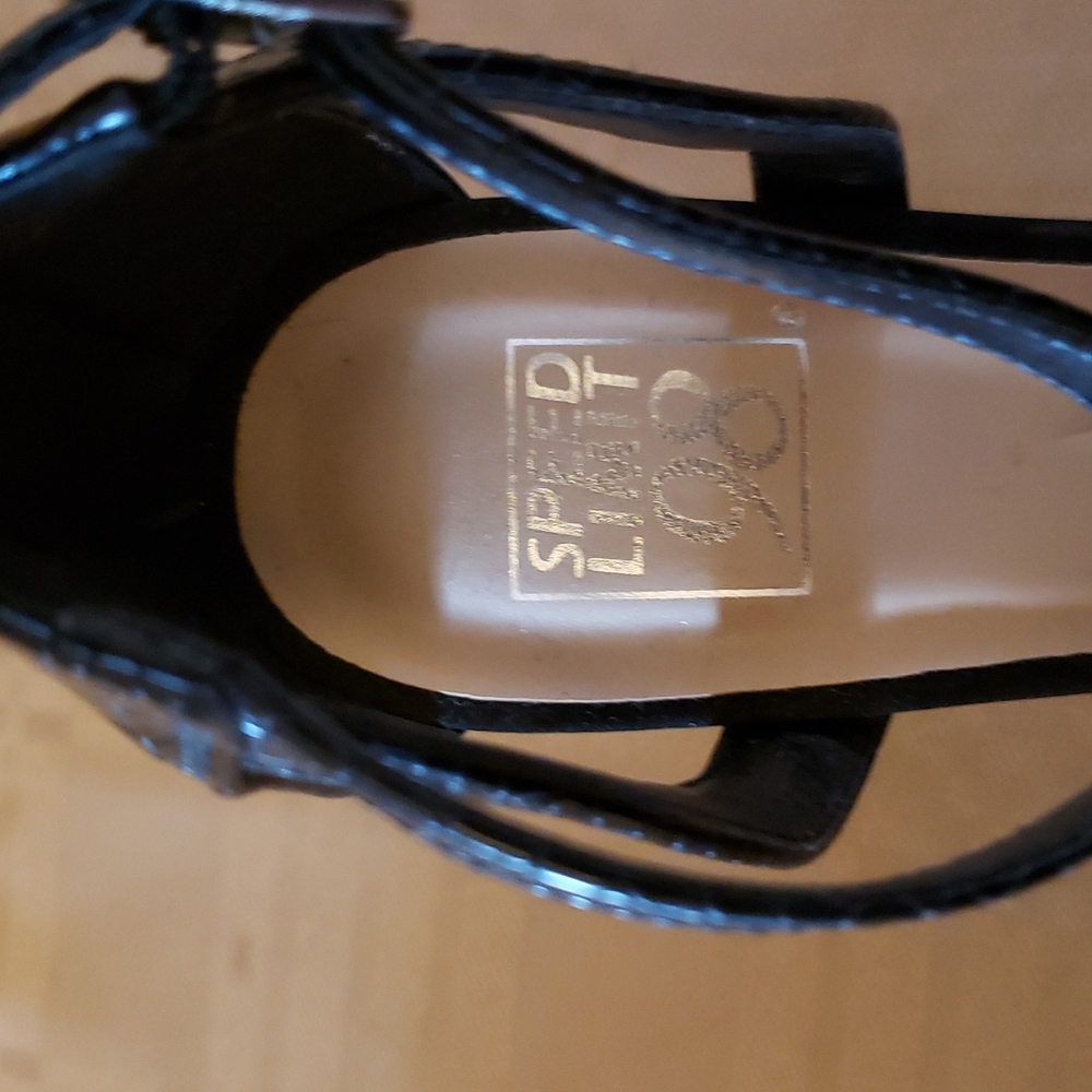 Speed Limit 98 Black Multi Media Platform Sandals 💥 - Picture 8 of 8